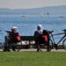 fietsen aan zee